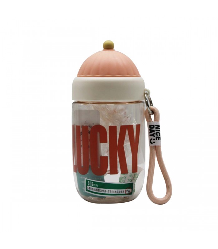 BOTELLA P/AGUA 450ML J24411/B-6096 LUCKY