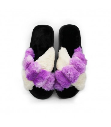 PANTUFLA COLORIDO CRUZADO J25912/36-41