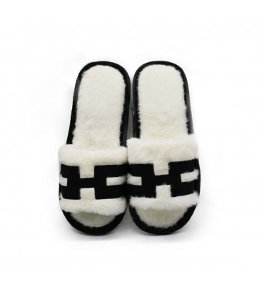 PANTUFLA H J25909/36-41 PELUDO