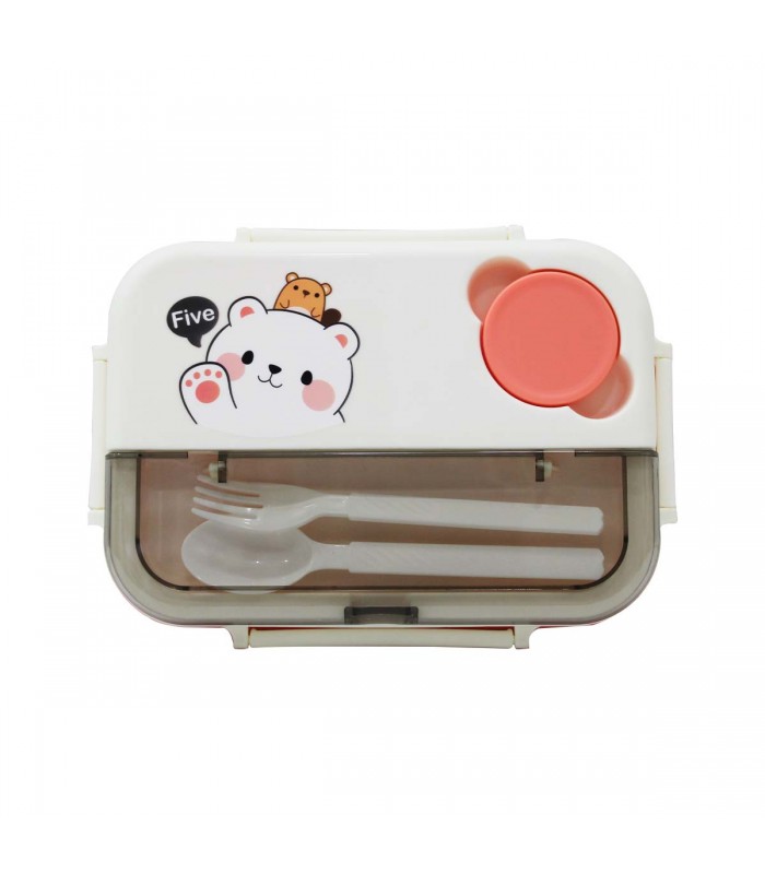 CJ.MARMITA XC-605/J24285/1250ML BEARS FAMILY/22X16