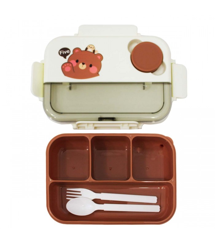 CJ.MARMITA XC-605/J24285/1250ML BEARS FAMILY/22X16