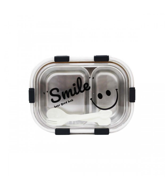 MARMITA INOX 1350ML J25765/25764/SMILE 2LUGAR