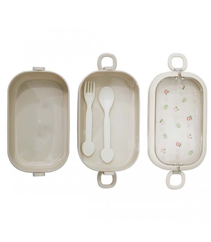 MARMITA DOBLE 2020ML J25775 FLOWERS BLOOM