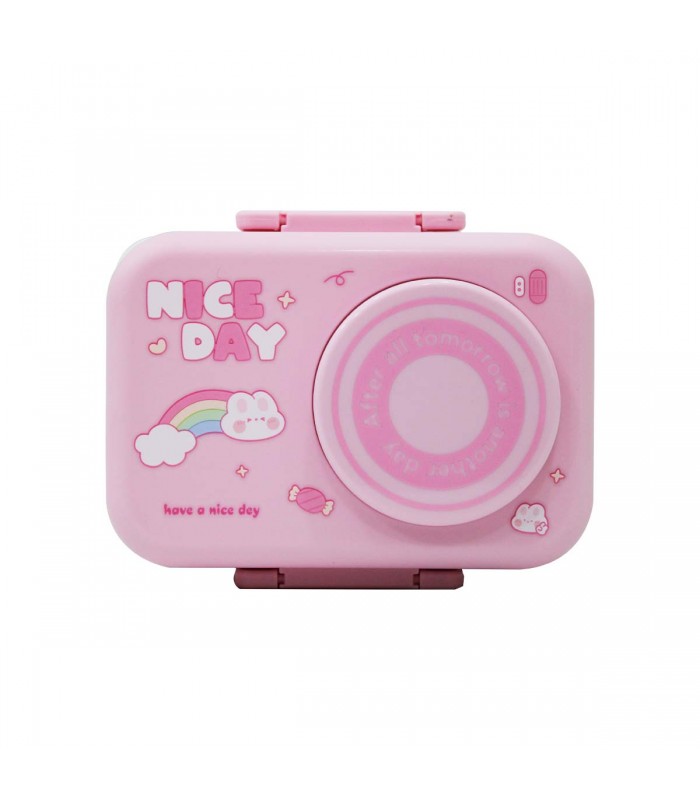 MARMITA INF.PLASTICO C/POTE 875ML J25777 NICE DAY