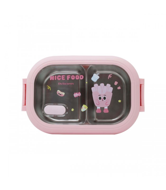 MARMITA INOX INF.1000ML J25763 2LUGAR NICE FOOD