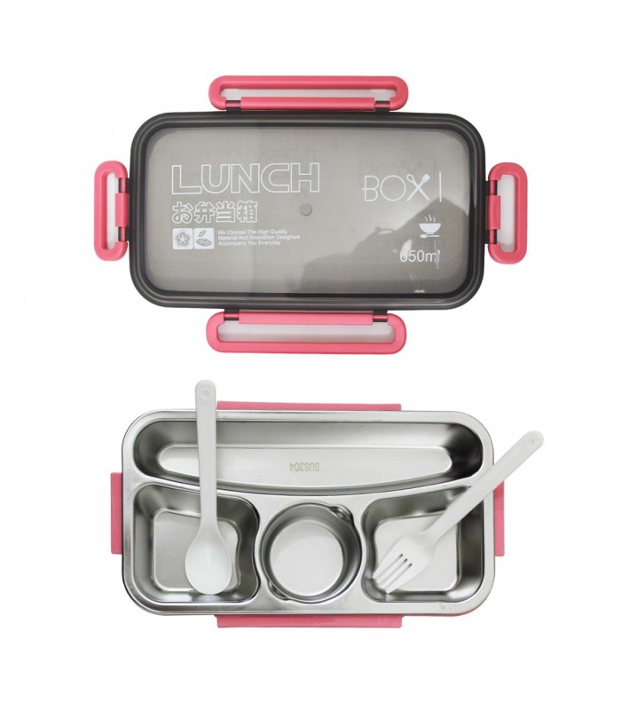 MARMITA INOX.650ML J25782/LUNCH 4LUGAR