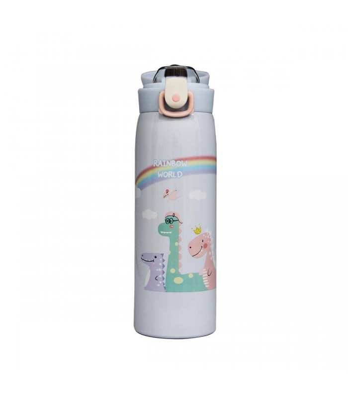 BOTELLA TERMICO INF.500ML HS-0195/J24388 RAINBOW