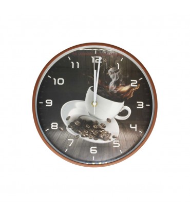 RELOJ D/PARED 30CM J24519 REDONDO