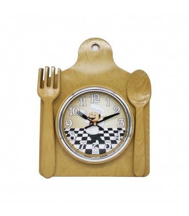 RELOJ D/PARED 38X30CM J24501 TABLA D/PICAR