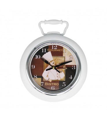 RELOJ D/PARED 30X25 J24503 SARTEN COCINERO