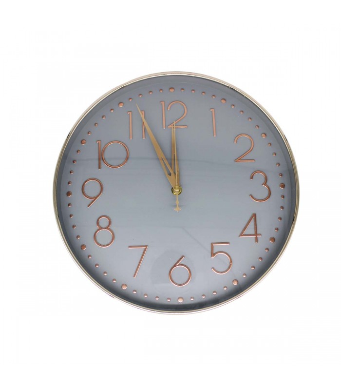 RELOJ D/PARED 31.5CM J24525 REDONDO