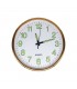 RELOJ D/PARED 35CM J24513 REDONDO NEON DORADO