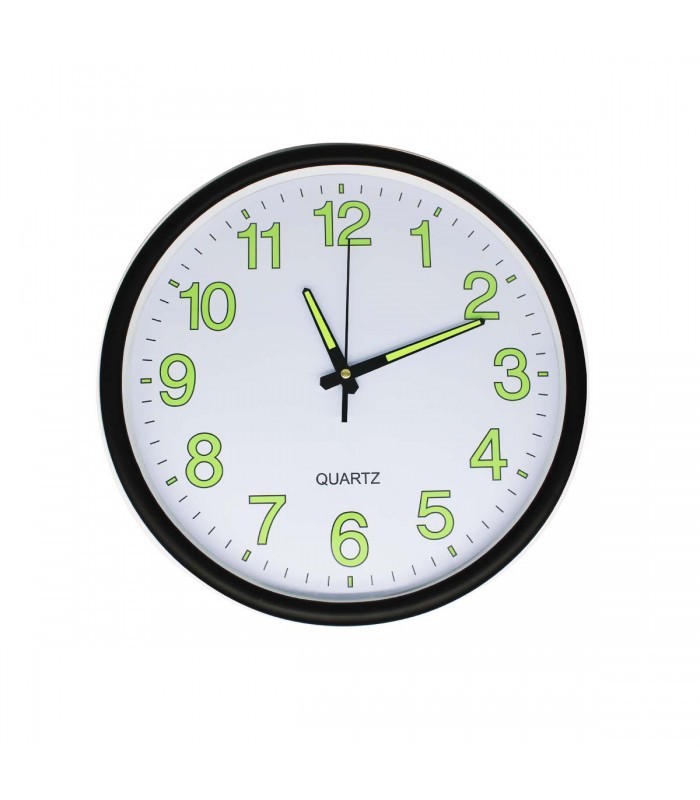 RELOJ D/PARED 35CM J24514 REDONDO NEON