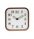 RELOJ D/PARED 28CM J24538 CUADRADO