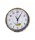 RELOJ D/PARED 40CM J24515 REDONDO FLOR