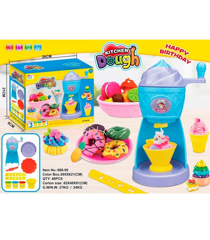 CJ.KIT MAQUINA HELADO 666-95 KITCHEN DOUGH