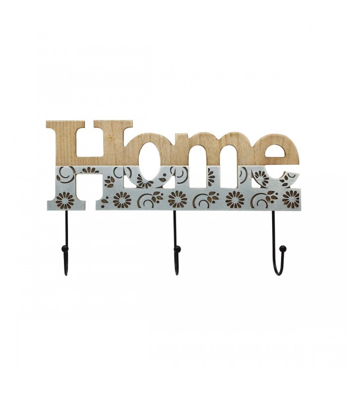 COLGADOR MDF HOME 3LUGAR J25208