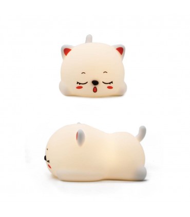 VELADOR SILICONA GATO J25999/YH-319