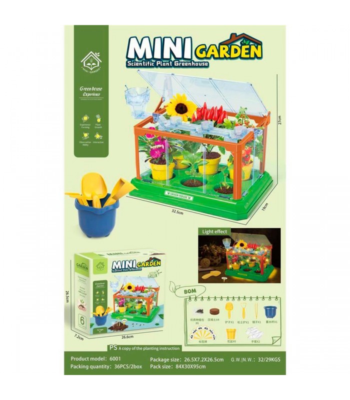 CJ.JGO.PLANTAR MINI JARDIN 6001 GARDEN