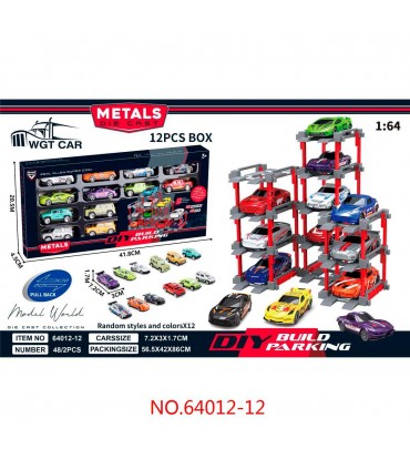 AUTO COLECCION METAL 12PCS 64012-12 BUILD