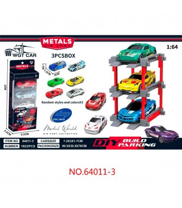 AUTO COLECCION METAL 3PCS 64011-3 BUILD