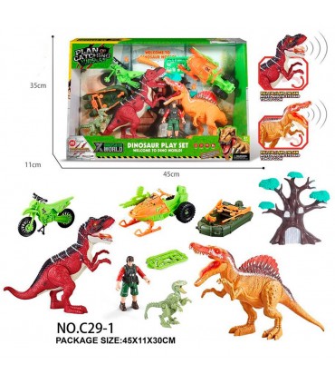CJ.JGO.DINOSAURIO C/ACCESORIOS C29-1 PLAN OF