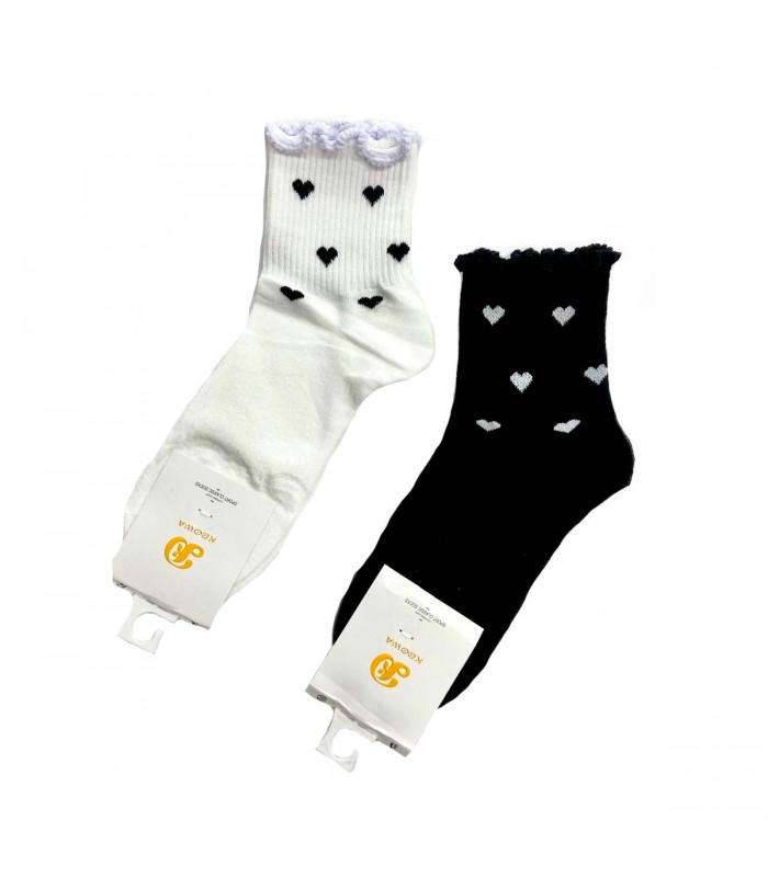 MEDIA FEM.CORAZON 1PCS