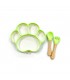 SAC.PLATO C/CUBIERTO SILICONE 3PCS J27254 PIE