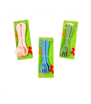 CART.CUBIERTO SILICONE INF.2PCS