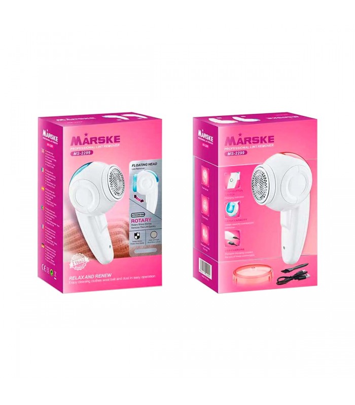 QUITA PELUSA RECARGABLE MS-2299