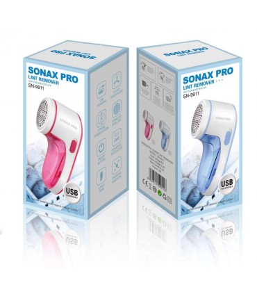QUITA PELUSA RECARGABLE SN-9911 SONAX PRO