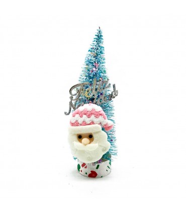 SAC.ARBOLITO NAV.PINO 8X25CM C/PAPA NOEL