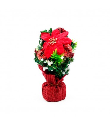 ARBOLITO NAV.20CM BASE ROJO J24728