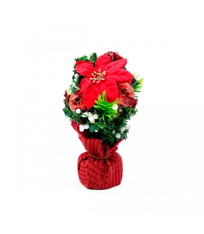 ARBOLITO NAV.20CM BASE ROJO J24728