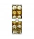 ADORNO PELOTA NAV.6CM 6PCS DORADO J26367