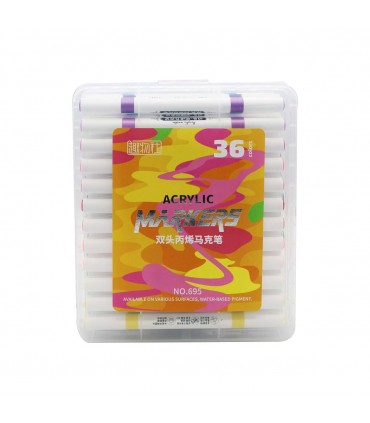 MARCADOR ACRILICO 36PCS J26583