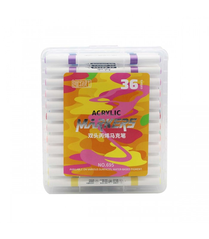 MARCADOR ACRILICO 36PCS J26583