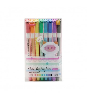 MARCADOR 8PCS DOBLE PUNTA J24952 GP-2950