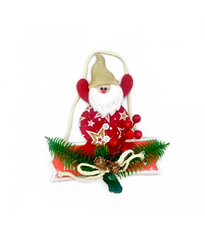 ADORNO NAV.COLGANTE PAPA NOEL 22X20 J24717