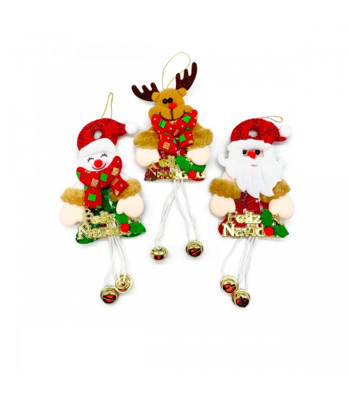 ADORNO NAV.COLGANTE PAPA NOEL J24703 20X12