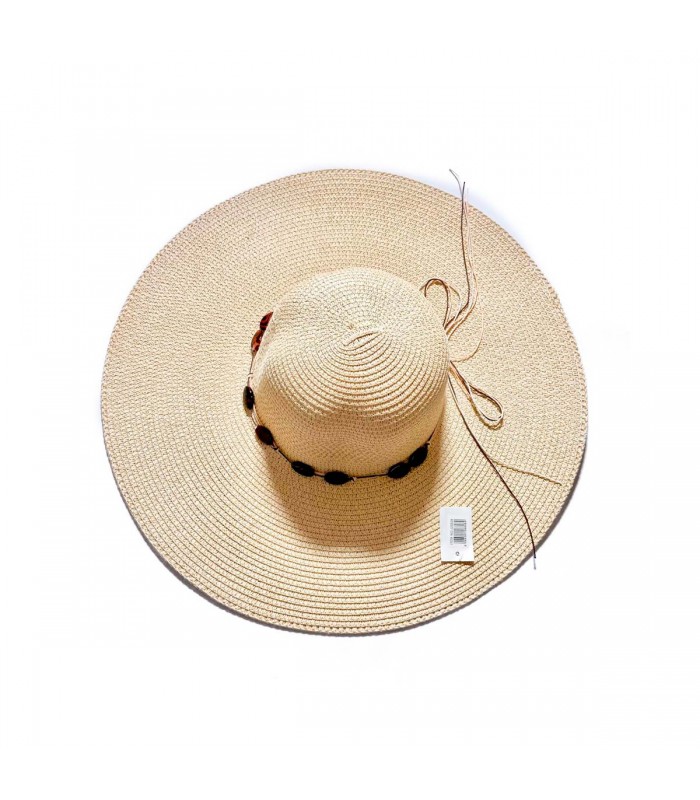 SOMBRERO FEMENINO GRANDE C/PIEDRAS J26828