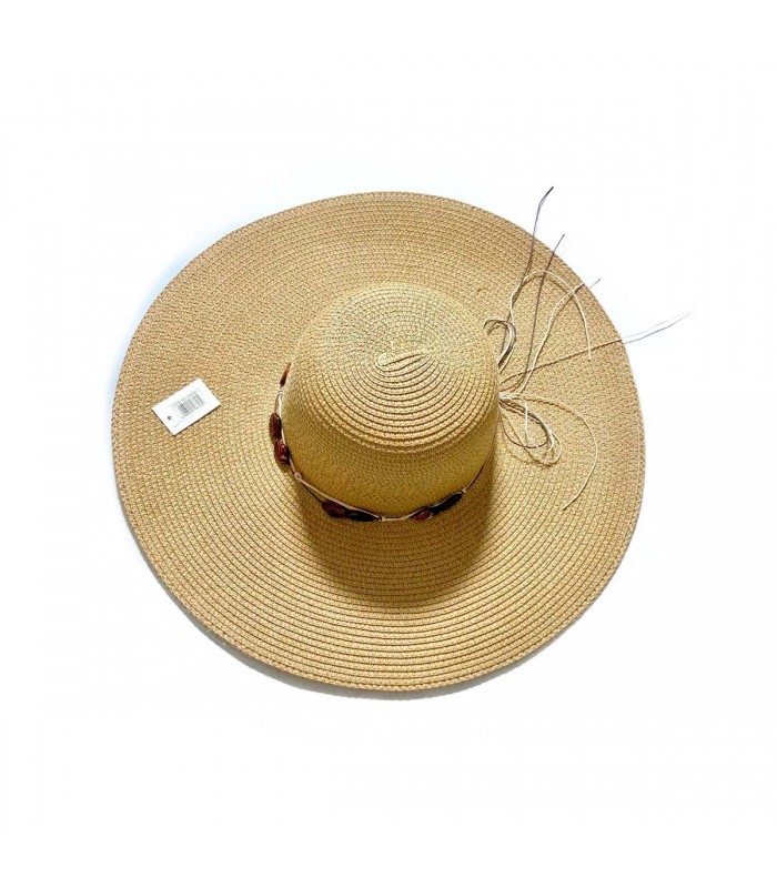SOMBRERO FEMENINO GRANDE C/PIEDRAS J26828