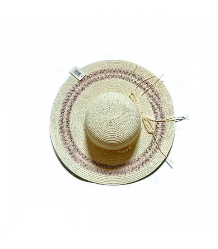 SOMBRERO FEMENINO C/PERLAS J26831
