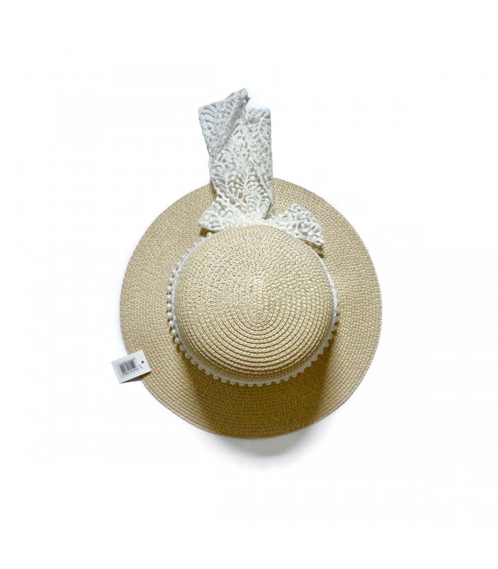 SOMBRERO FEM.C/PERLAS MOÑO J26824