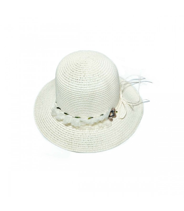 SOMBRERO FEM.C/FLOR J26823