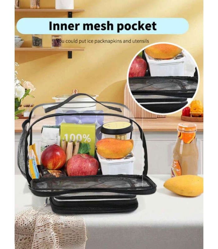 BOLSA TRANSPARENTE RECTANGULAR J26491