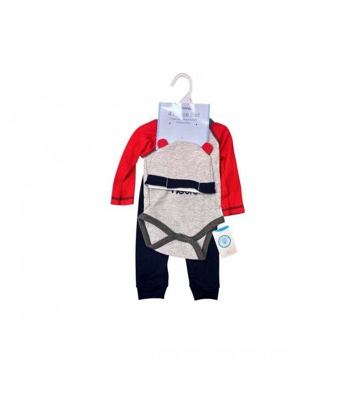 ROPA PARA BEBE MANGA LARGA 4PCS J26007