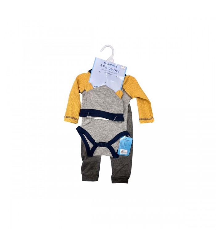 ROPA PARA BEBE MANGA LARGA 4PCS J26007