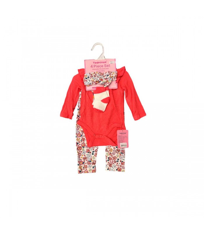 ROPA PARA BEBE MANGA LARGA 4PCS J26008