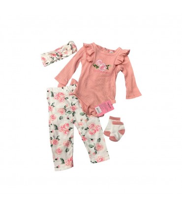 ROPA PARA BEBE MANGA LARGA 4PCS J26008